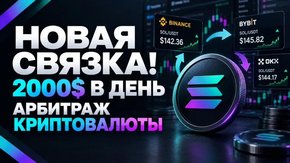 Арбитраж криптовалюты: эффективные P2P связки для заработка до 2000$ в день