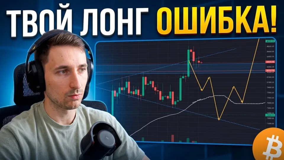 Биткоин сегодня, мы будем падать и вот почему